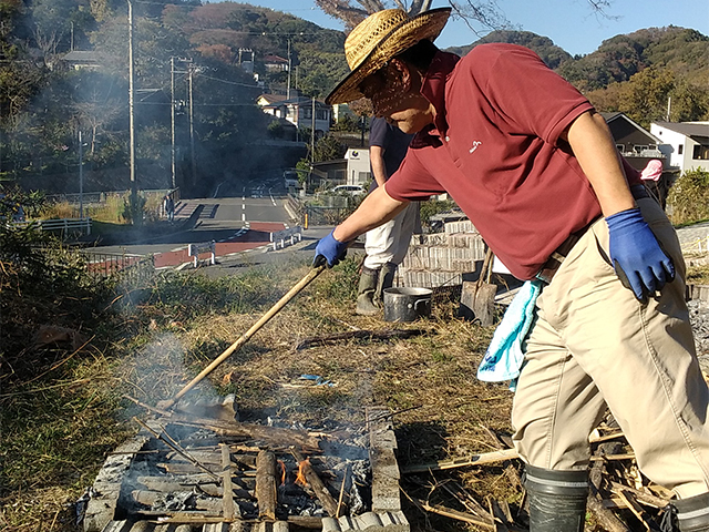 焼き芋パーティ