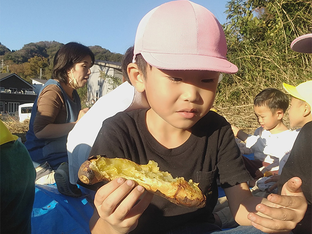 焼き芋パーティ