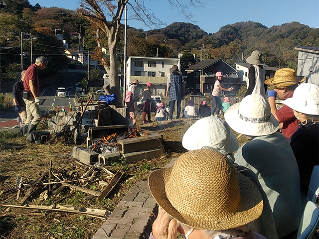 焼き芋パーティ